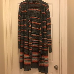 Torrid Striped Cardigan Size 0